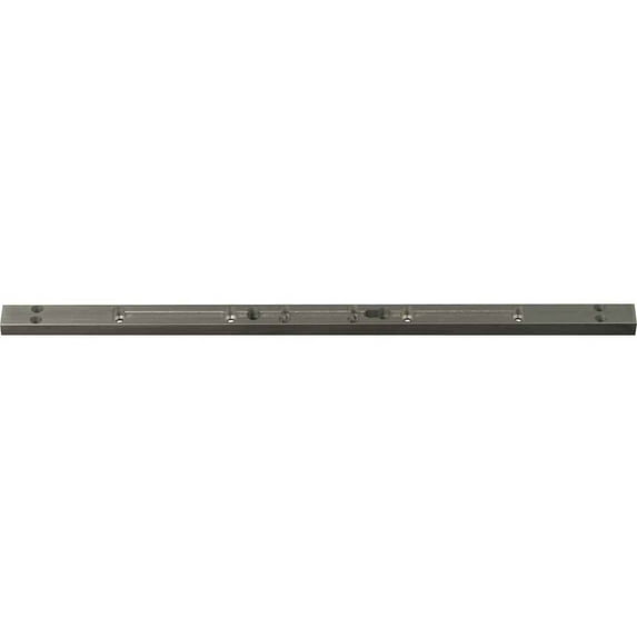 Alarm Controls AM6332 1/2" Spacer Plate for 1200LB Double Magnetic Lock, 21" 1-1/2" 1/2", Clear Anodized