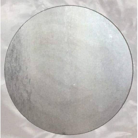 1/2" Steel Plate Round Circle Disc 6" Diameter A36 Steel (.5")