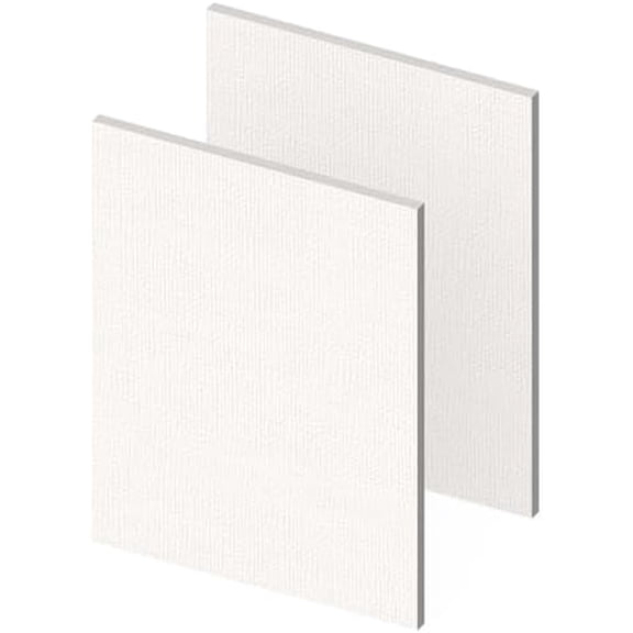 1/2 Thick 12" x 16" (2-Pack) 2300F Smoke Free Ceramic Fiber Board Fireproof Insulation, 3326A$$