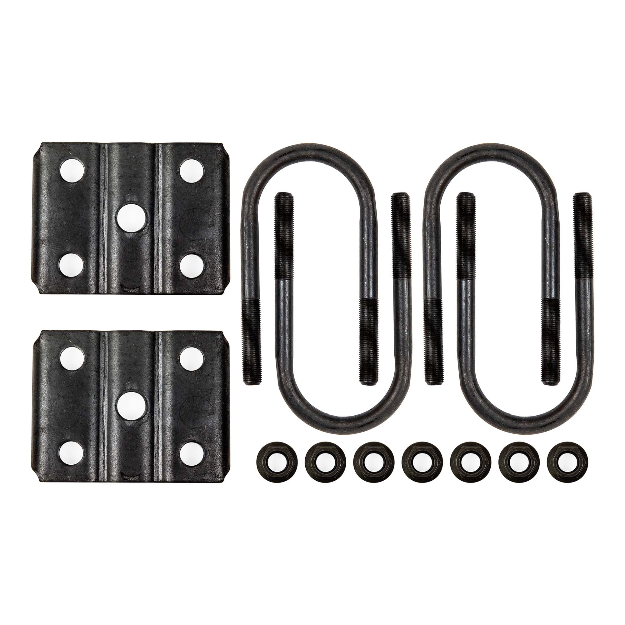 1/2" Trailer U-bolt kit for 2 3/8" Tube 3500 lb Axles, Single (1 pc)