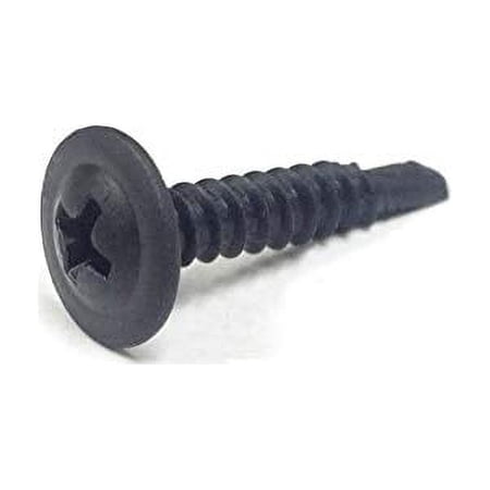 1/2” Truss Head Screw #8 Self-Tapping Black Oxide- 200PK