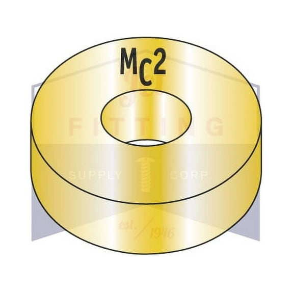 1/2" USS | Heavy Duty Thru Hard Washers | Steel | Zinc Yellow | Made in U.S.A. (Quantity: 1100)