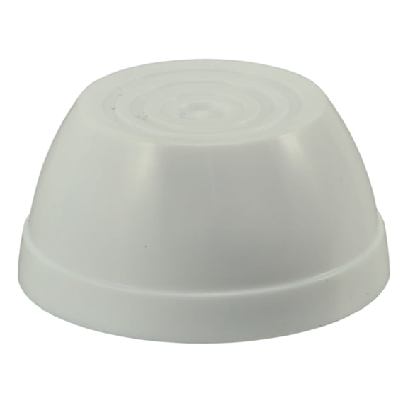 1/2" White Plastic Push Nuts (8 pcs.)