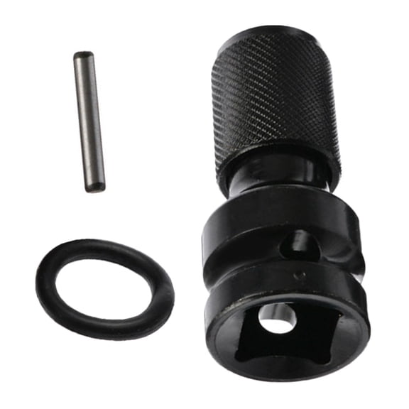 1/2 Wrench To 1/4 Wind Drill Bit Telescopic Spring Cover Convert Socket Adapter For Electric Wrench Telescopic Drill Socket Fangkenuo