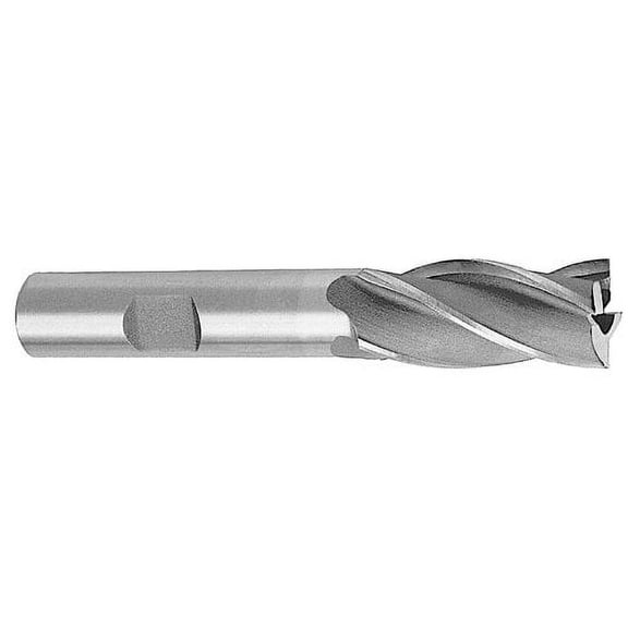 Qualtech DWCF318 1/2" X 1/2" HSS 4 Flute Single End Mill