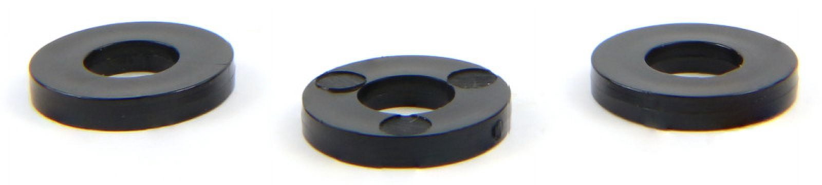 1/2 X 3/4 X .032 Flat Washers / Nylon / Black - 5000 Piece Carton