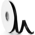 thumbnail image 1 of 1/2" X 50 Yards Solid Color Satin Ribbon, Double Faced High Density Polyester Fabric Ribbon for Gifts Wrapping, Wedding, Party, Crafts, Hair Bows, Home DIY Decor Ornaments, 1 of 5