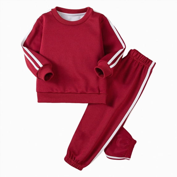 1-2 Years Toddler Baby Boy Clothes Fall Winter Outfits Long Sleeve Sweatshirt Casual Pants Set 2PCS Set 18M 24M 3T 4T 5T