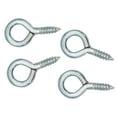 thumbnail image 1 of 1/2" Zinc-Plated Screw Eyes for Picture Framing - 1/8" Eye 1/4" Shank Pack of 100, 1 of 4