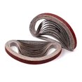 thumbnail image 1 of 1/2-by-18-inch Belt, 40 Grit Aluminum Oxide Craftmas Belt Sandpaper for Mini Belt Sander, 24 Pack(1/2x18in,40 grit), 1 of 4