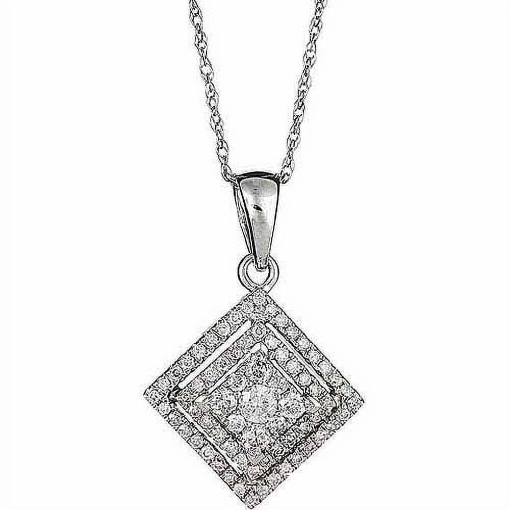 1/2-carat T.w. Round White Diamond 14-ca