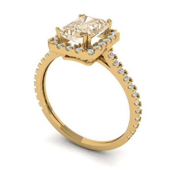 1.2 ct Marquise Cut Clear Crystal 18k White Gold Engraving Statement Bridal Wedding Halo Designer Ring Size 7