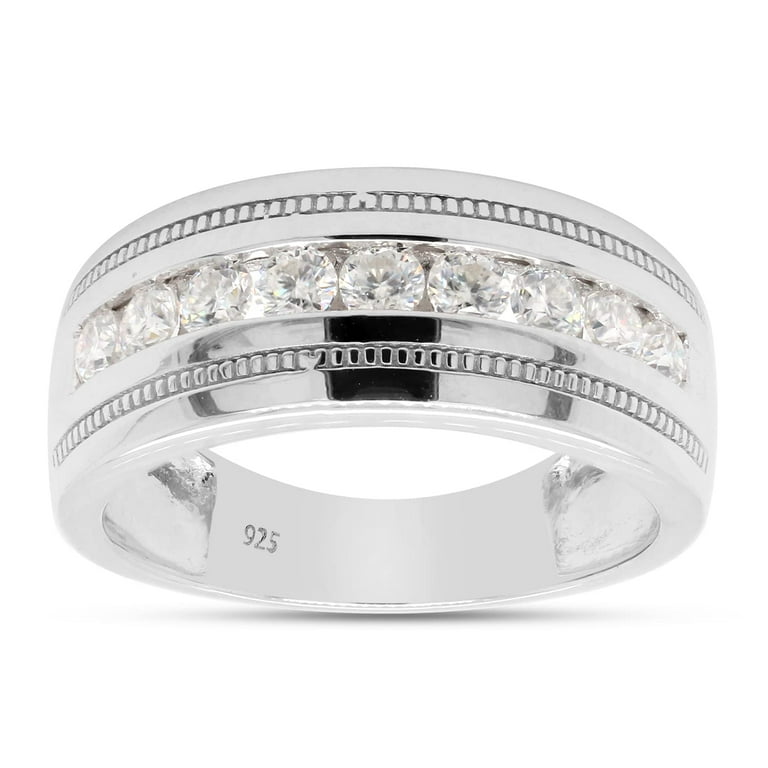 LADIES BAND 0.50CT ROUND DIAMOND 14K WHITE GOLD LADIES BAND 0.50CT ROUND DIAMOND 14K WHITE GOLD