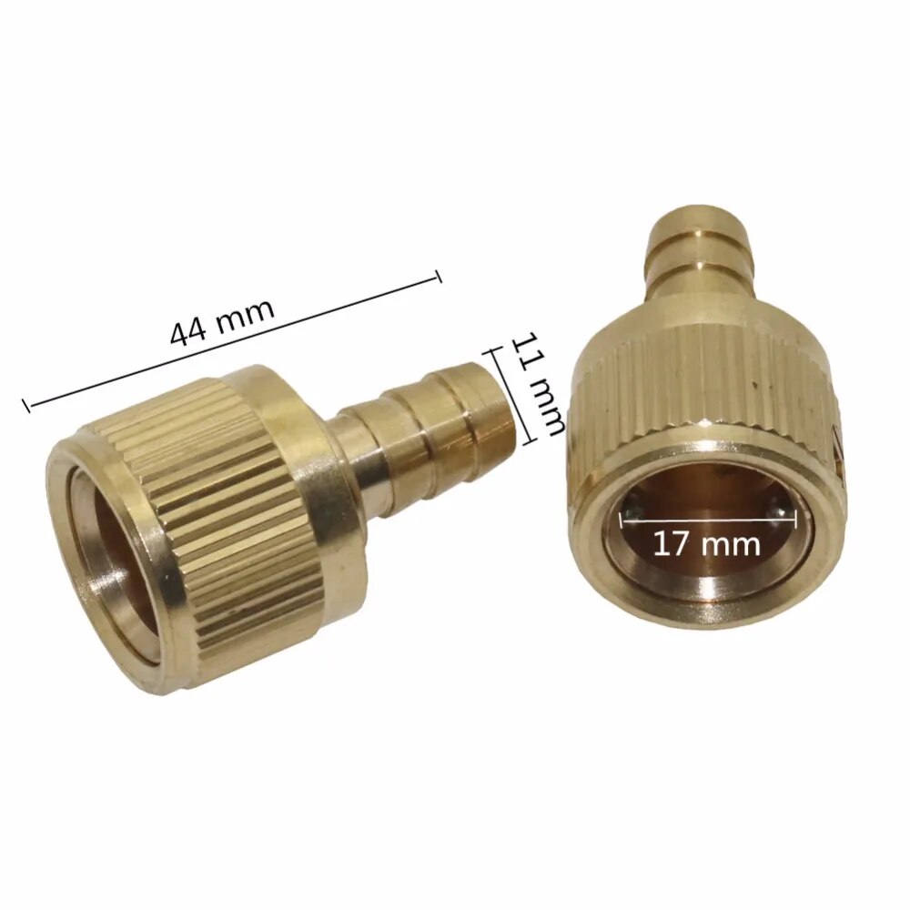 1/2‘ garden hose connector brass homebrew Garden water pipe fittings