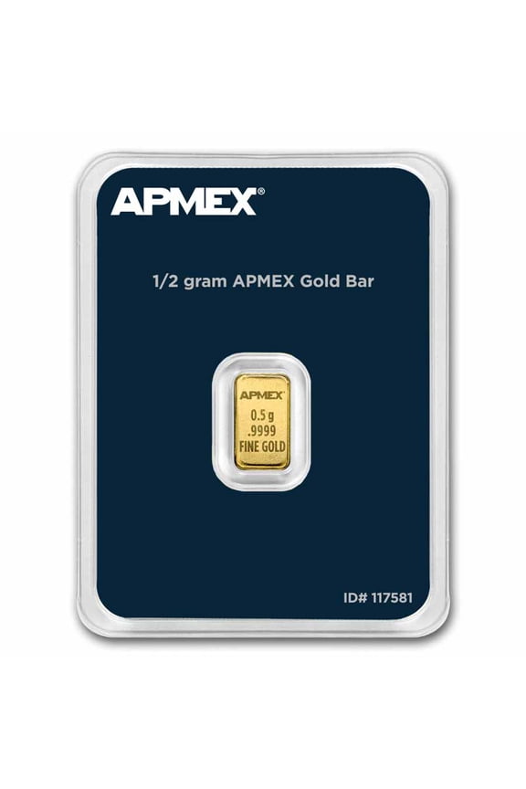 1/2 gram Gold Bar - APMEX (In TEP)