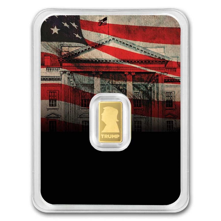 1/2 gram Gold Bar - Donald J. Trump (United States President