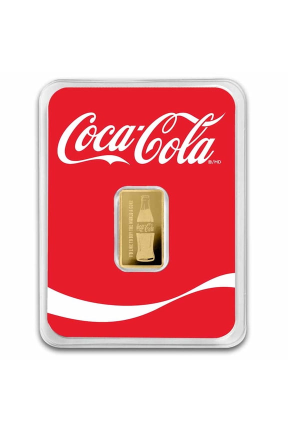 1/2 gram Gold Bar in TEP - Coca-Cola