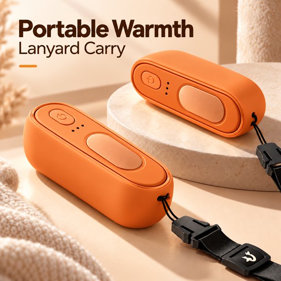 1. 2-in-1 Separable Magnetic Hand Warmers, Mini Portable Rechargeable Pocket Heater, Type-C Charging, Ideal Tech Gift for Golf and Christmas