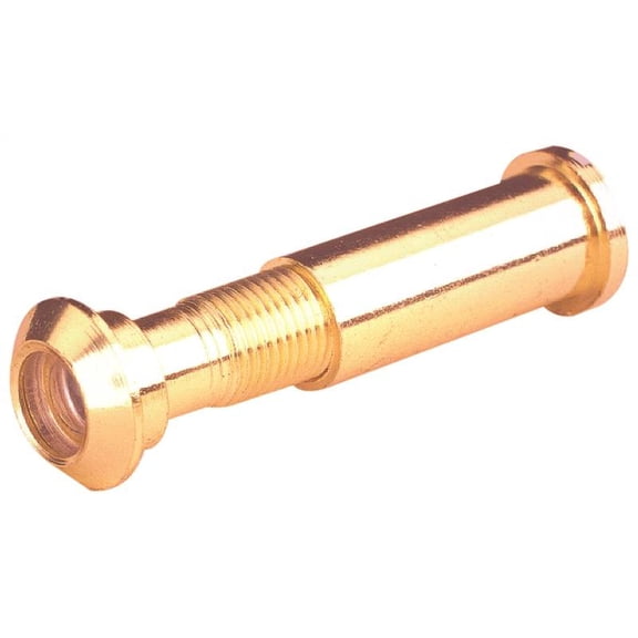 1/2 in., Bright Brass, 160-Degree Door Viewer