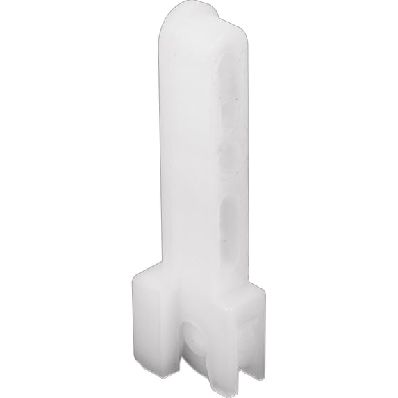 1/2 in. Nylon Flat-Edge Sliding Window Roller Assembly, Hilite (4-pack)