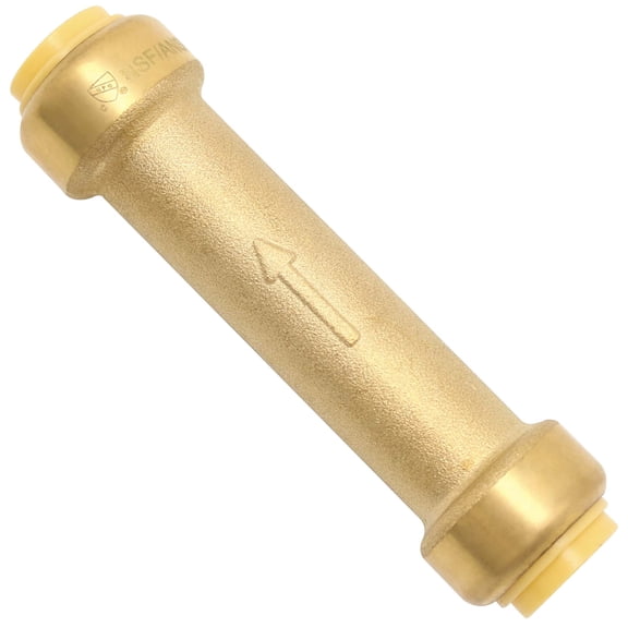 1/2 in. Push-to-Connect Brass Slip Coupling Fitting