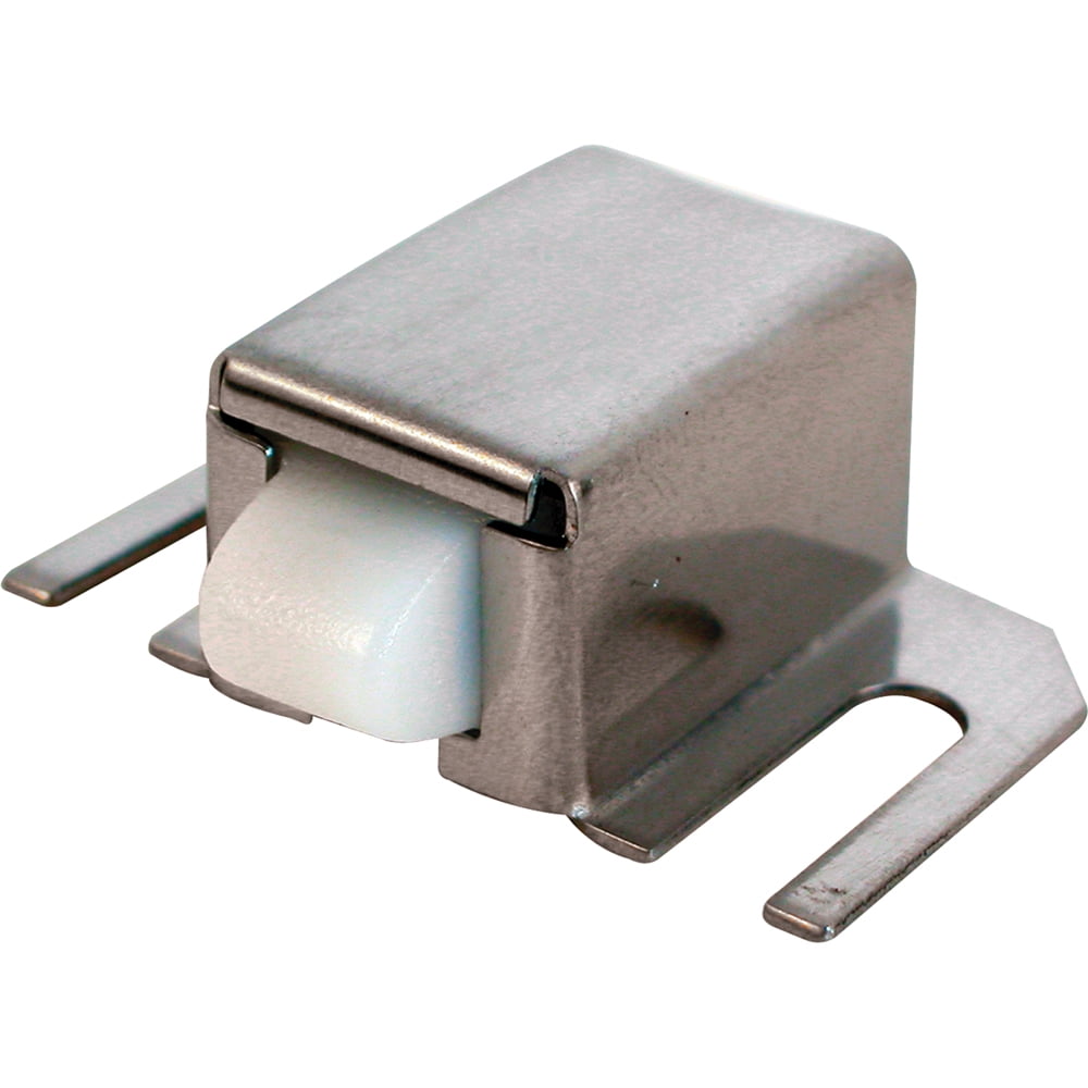 1/2 in. x 1-5/16 in., Stainless Steel with Plastic Tip, Shower Door Catch