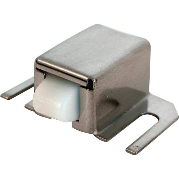 1/2 in. x 1-5/16 in., Stainless Steel with Plastic Tip, Shower Door Catch