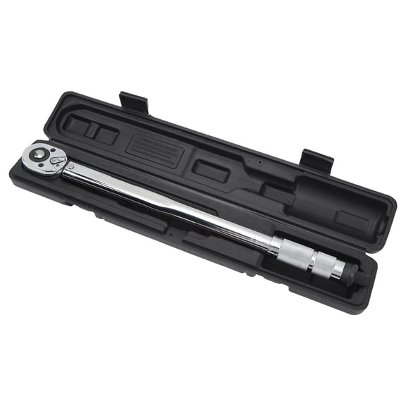 1/2 inch (12.7 mm) Drive Click Torque Wrench Accurate To 4% 28 to 210Nm for Car Tires Engine Chassis Repair Quick Release Tool