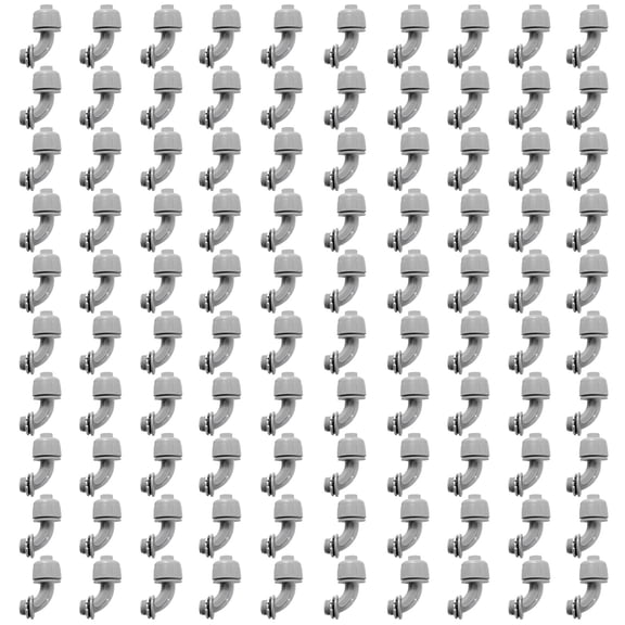 1/2-inch 90-Degree Liquid Tight PVC Electrical Conduit Fittings 100-PACK