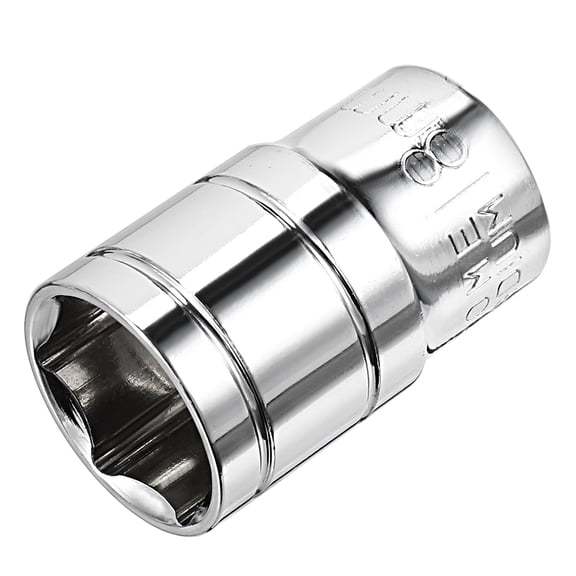 1/2-inch Drive 18mm 6-Point Shallow Socket, Cr-V