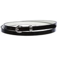 thumbnail image 1 of 1/2" inch Patent Leather Skinny Belt, 1 of 3