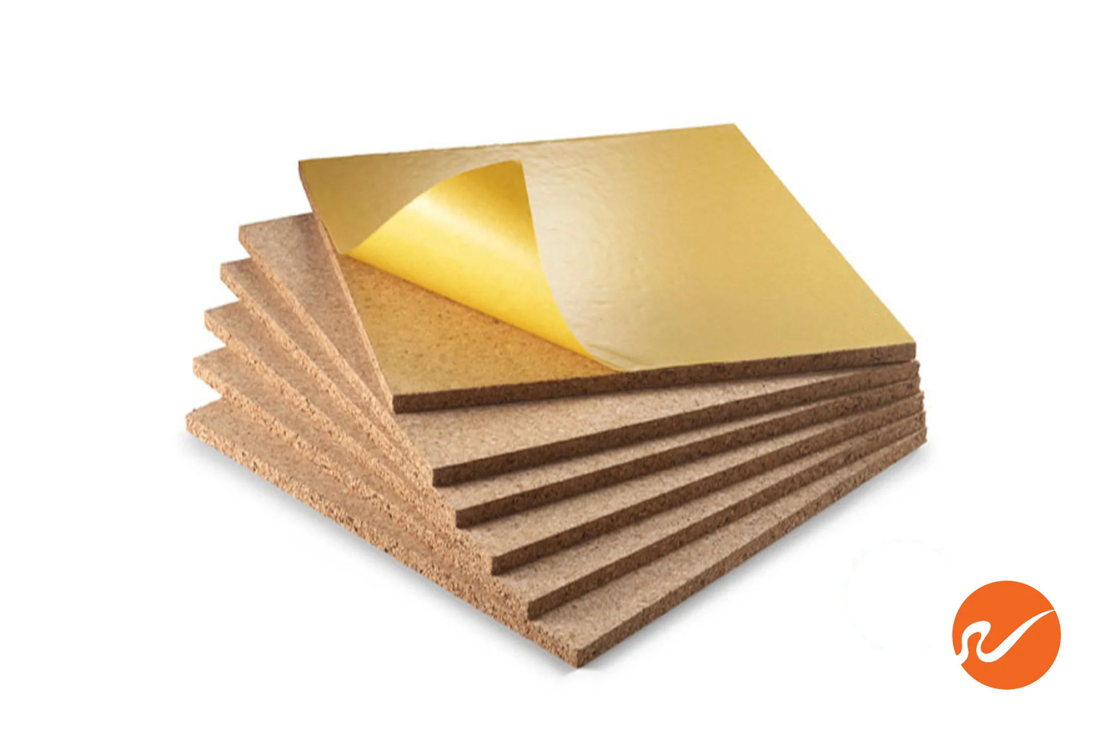 1/2 inch Self Adhesive Cork Board Squares (6/pack)