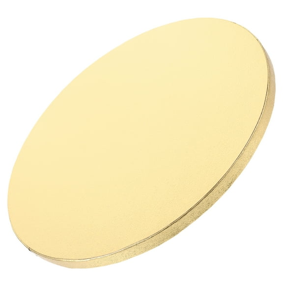 1/2-inch Thick White Cake Round Base Display Kichen Acessories Kitchen Assesorie 10-inch Drum Decor Gold Trays Party Boards Bases