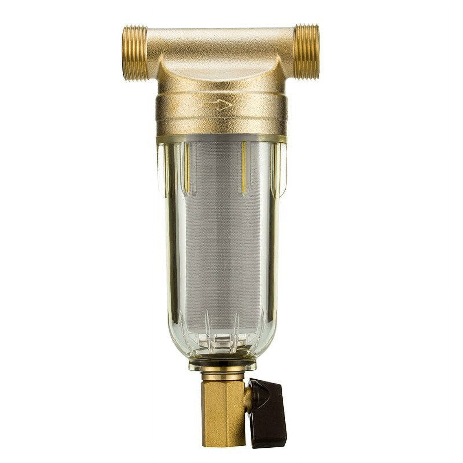 1/2 inch prefilter water filter Copper Lead Prefilter Backwash Remove