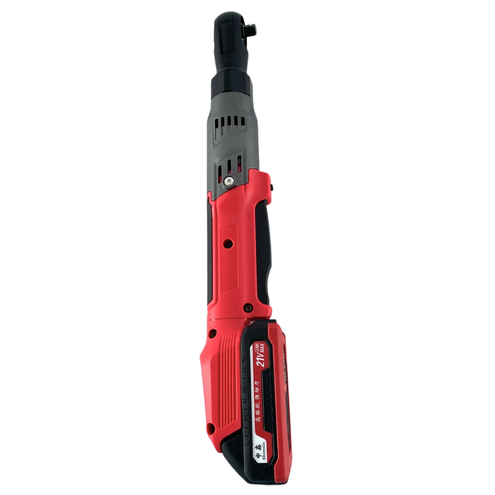 1/2" Electric Ratchet Wrench with Batteries,Brushless Motor, 90 N·m Torque, Plastic Box  & Charger, Car Repair Tool Kit, Home DIY Tool