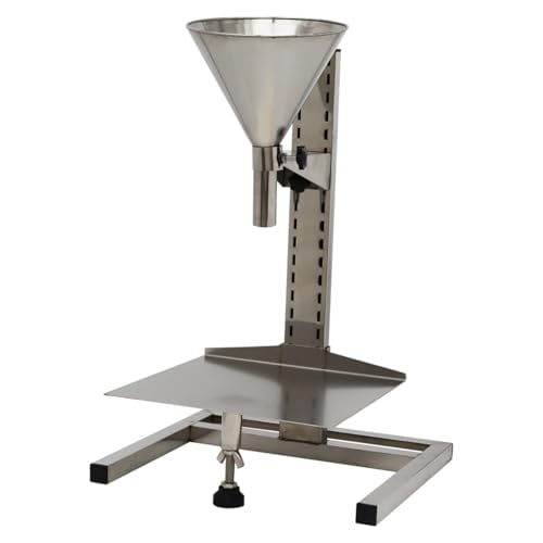 1.2 inches Stainless Steel Feeding Funnel, Food Grade Manual Filling Hopper, Height Adjustment, with Upgraded Bracket and Lifting Platform$$Home Decor, Kitchen, & Other