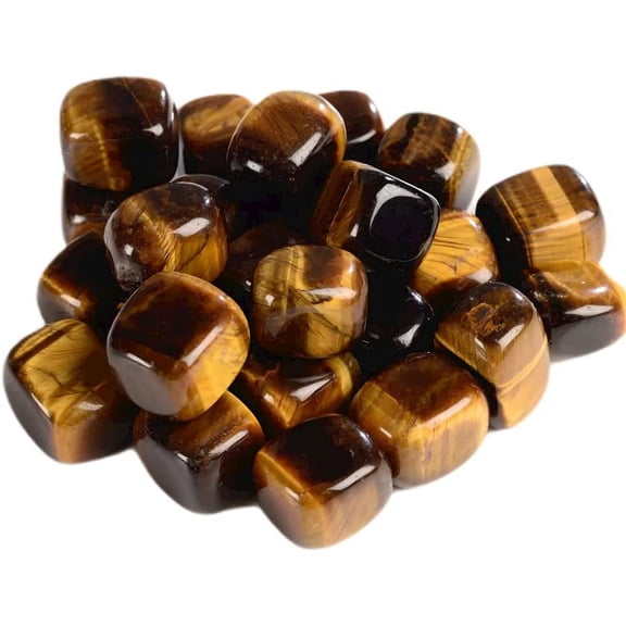 1/2 lb Natural Bulk Stone Crystals - Large 0.5''-1" Natural Tumbled Stones Polished Crystal Kit for Reiki, Healing Crystal (Amethyst)