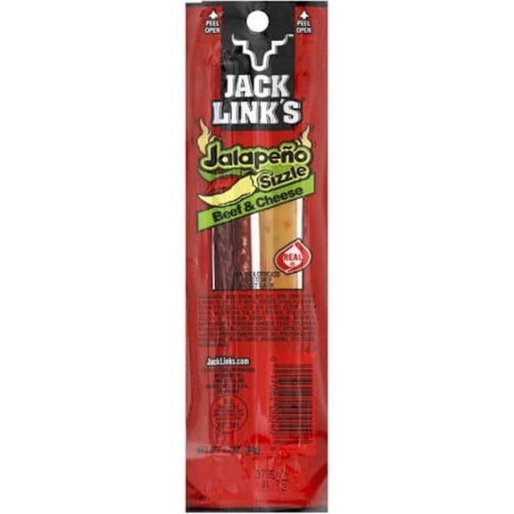 1.2 oz Beef & Cheese Stick - Jalapeno Sizzle