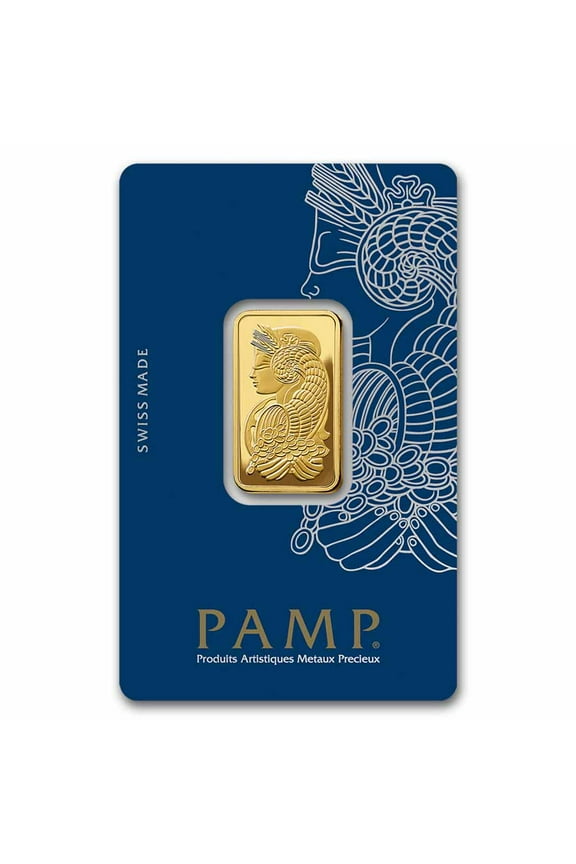 1/2 oz Gold Bar - PAMP Lady Fortuna Veriscan (In Assay)
