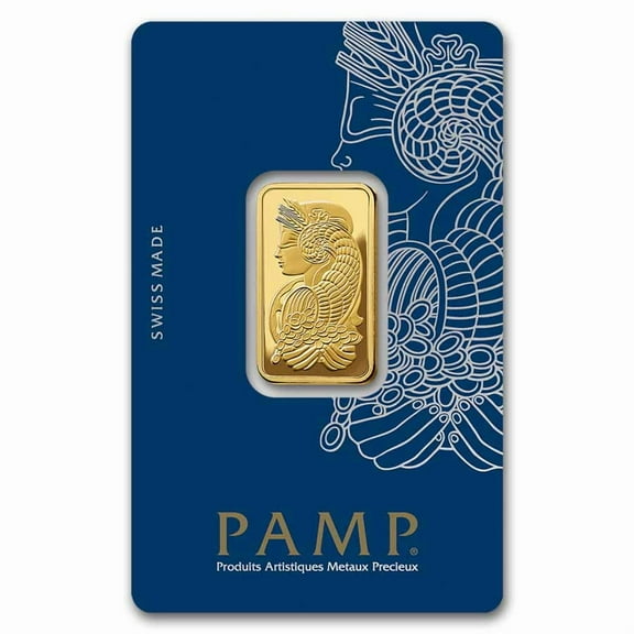 1/2 oz Gold Bar - PAMP Lady Fortuna Veriscan (In Assay)