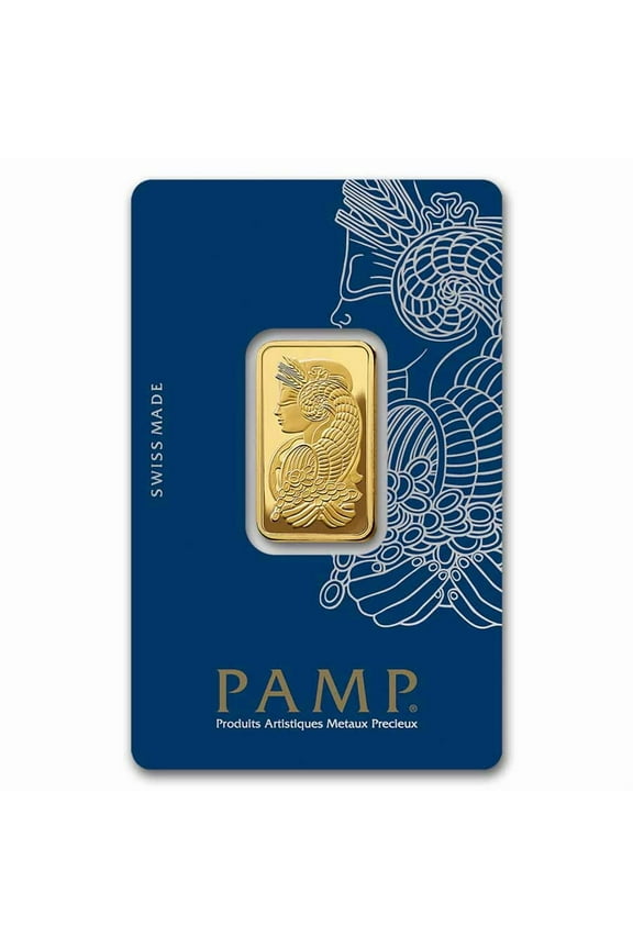 1/2 oz Gold Bar - PAMP Lady Fortuna Veriscan (In Assay)