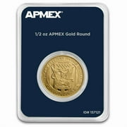 1/2 oz Gold Round - APMEX In TEP Package