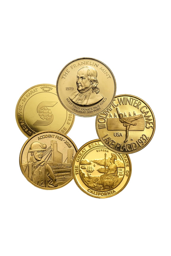 1/2 oz Gold Round - Random Design