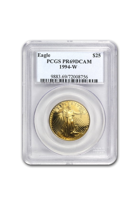 1/2 oz Proof American Gold Eagle PR-69 PCGS (Random Year)