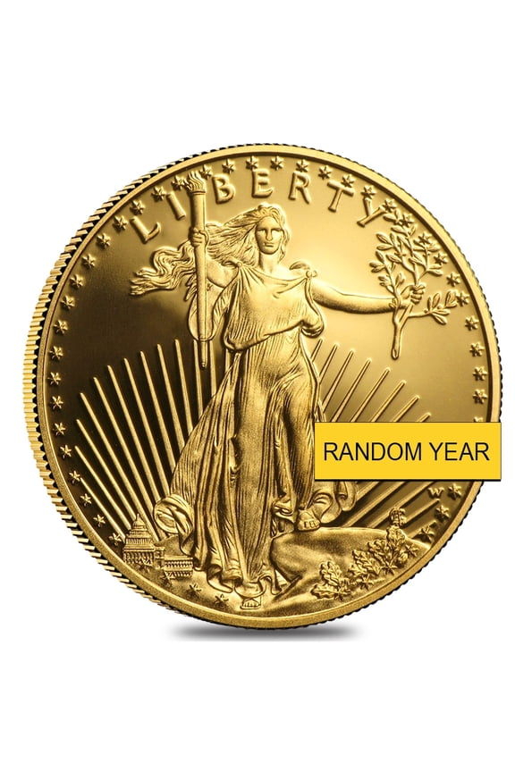 1/2 oz Proof Gold American Eagle In Cap (Random Year)
