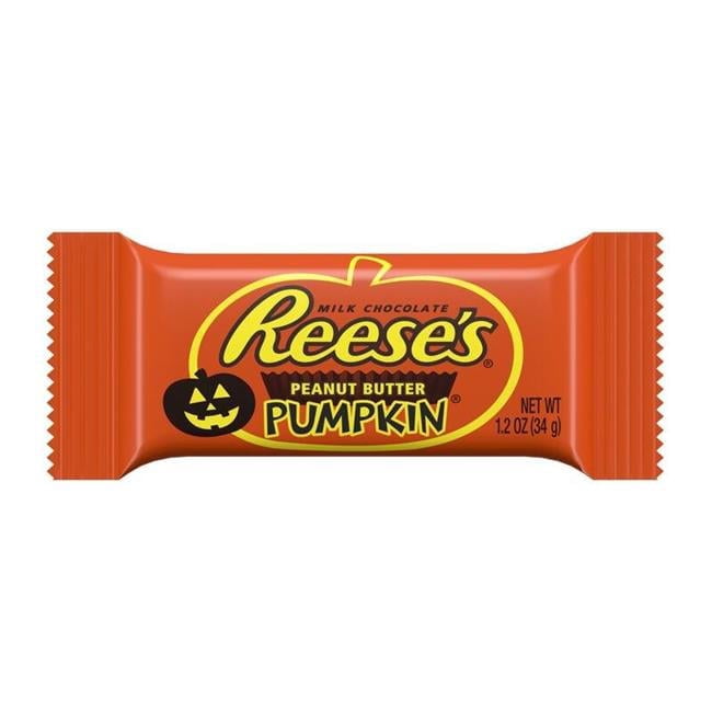 1.2 oz Reeses Pumpkin Chocolate & Peanut Butter Candy Bar - Case of 36