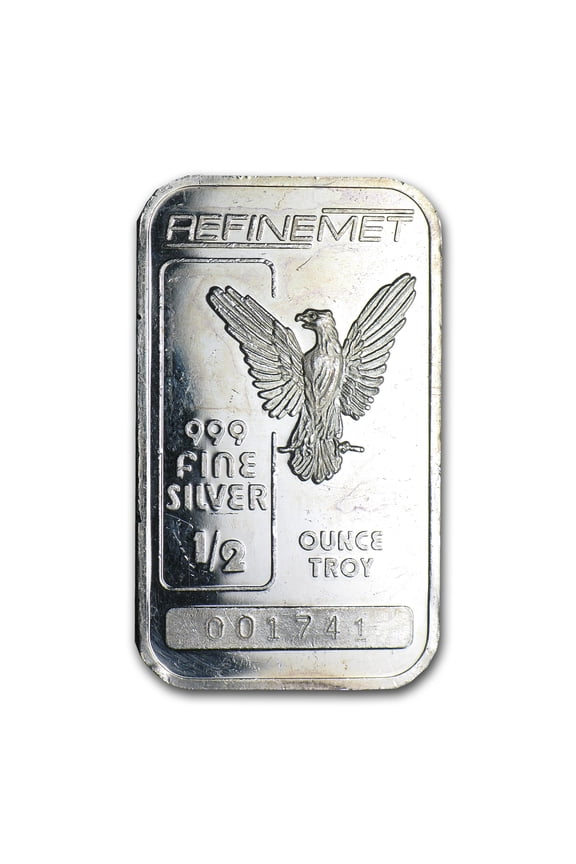 1/2 oz Silver Bar - Secondary Market
