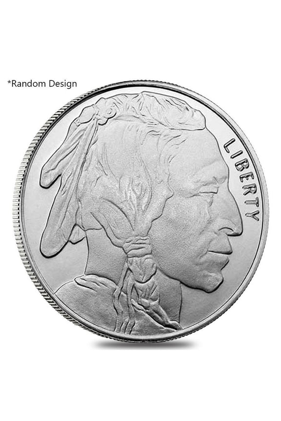 1/2 oz Silver Generic Rounds .999 Fine