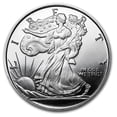 thumbnail image 1 of 1/2 oz Silver Round - APMEX (Walking Liberty Half-Dollar), 1 of 2