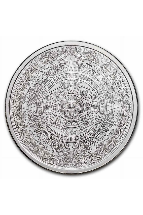 1/2 oz Silver Round - Aztec Calendar